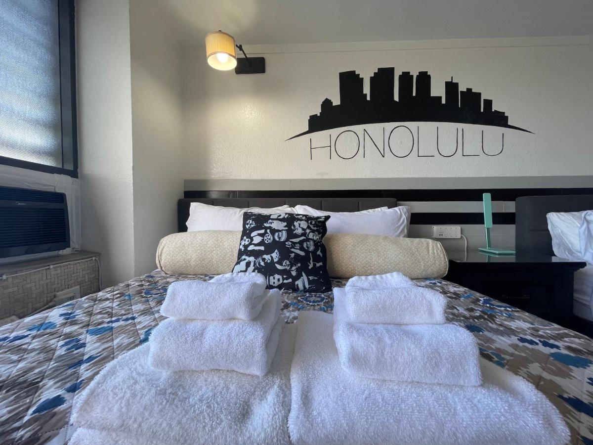 *Rarelayout*2Qn Beds*Great For Groups,Friends,Wakiki Honolulu Esterno foto
